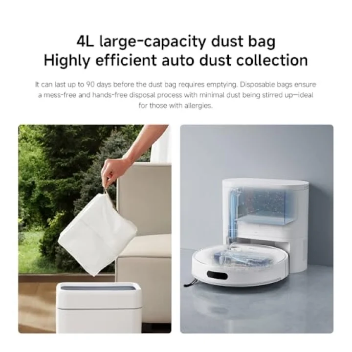Robot Vacuum H40 Robot Süpürge White