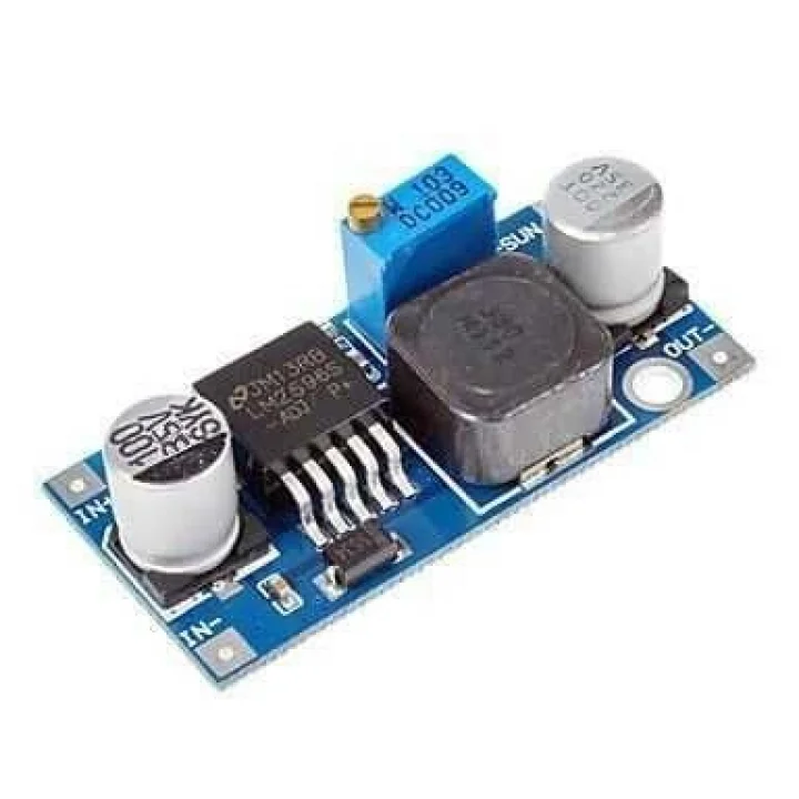 robotistan Mini Ayarlanabilir 3 A Voltaj Regülatör Kartı - LM2596-ADJ