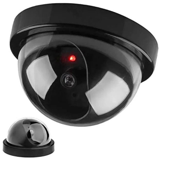 Robotix RB-SK04 Caydırıcı DOME Kamera + Dikkat Kameralar Kayıtta Etiketi - Sahte Kamera