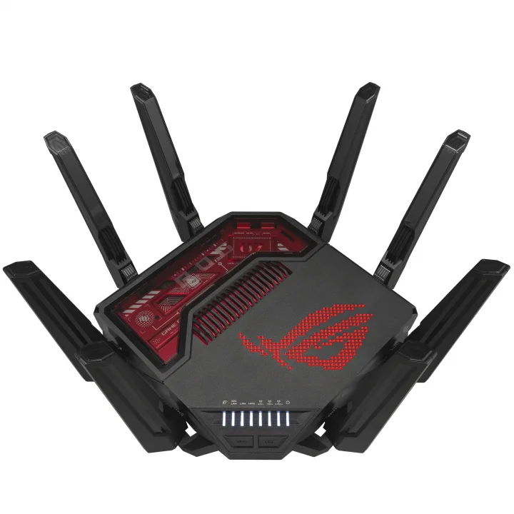 ROG Rapture GT-BE19000 WiFi 7 Gaming Router - Üç Bantlı, 19Gbps