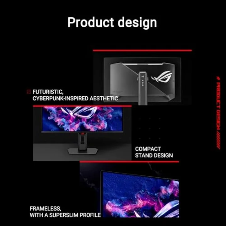 ROG STRIX XG27ACDMS 26.5 QD-OLED 2560x1440 0.03ms 280Hz 250cd DP HDMI USB-C VESA 3YIL ELMB, HDR 400 True Black, PİVOT,NEO YAKINLIK SENSÖRÜ,%99 DCI-P3,10BİT,USB-C PD15W MONİTÖR