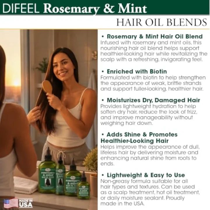 Rosemary & Mint Saç Yağı 75ML