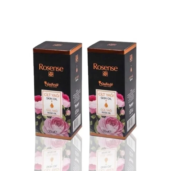 Rosense Cilt Bakım Yağı (Gül Yağı) 30Ml 2 Adet