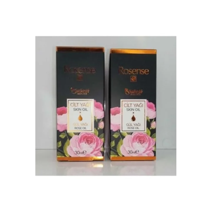 Rosense Cilt Yağı + Gül Yağı + 2 Li