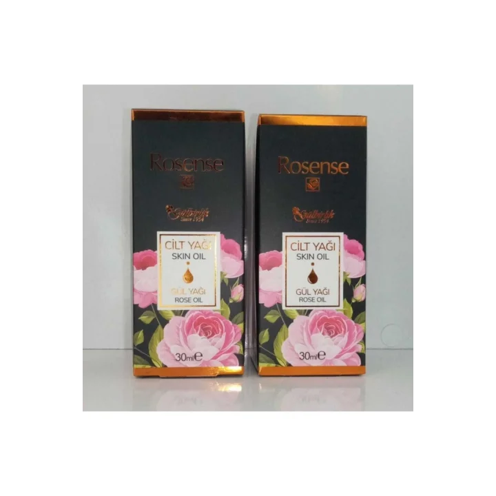 Rosense Cilt Yağı + Gül Yağı + 2 Li