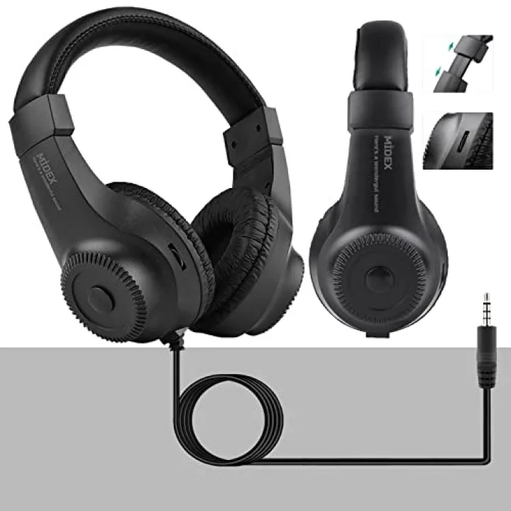 RS-10 Stereo Kulaklık 50mm Sürücü 32 Ohm Çok Amaçlı Stüdyo Referans Dinleme DJ