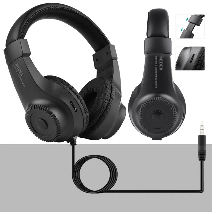 RS-10 Stereo Kulaklık 50mm Sürücü 32 Ohm Çok Amaçlı Stüdyo Referans Dinleme DJ