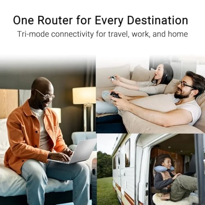 RT-BE58 GO WiFi7 BE3600 Dual-Band Mini Travel Router