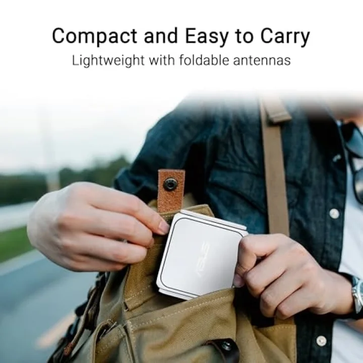 RT-BE58 GO WiFi7 BE3600 Dual-Band Mini Travel Router