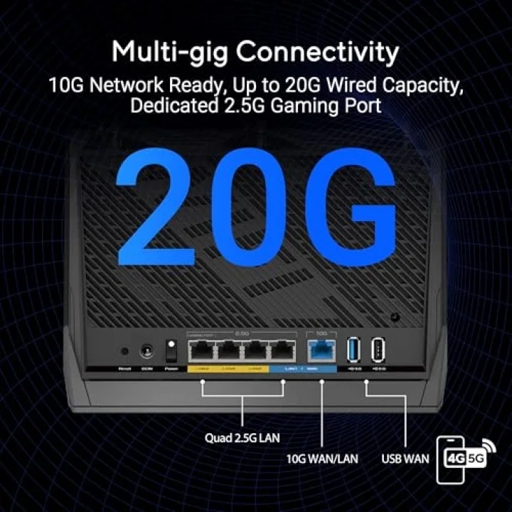 RT-BE86U WiFi7 Dual-band Router