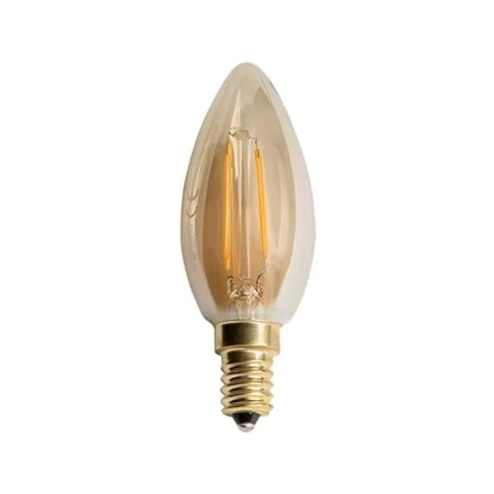 Rustik LED Ampul 4 W E14 Duylu Amber Rengi CT-4280