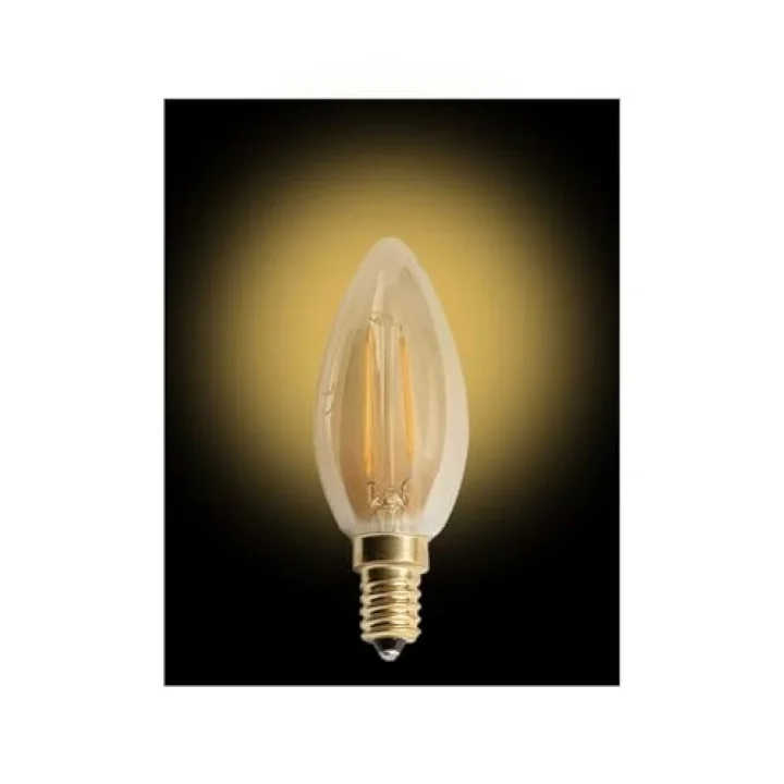 Rustik LED Ampul 4 W E14 Duylu Amber Rengi CT-4280