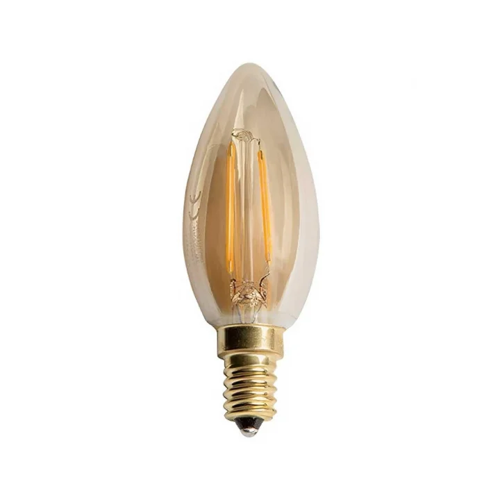 Rustik LED Ampul 4 W E14 Duylu Amber Rengi CT-4280