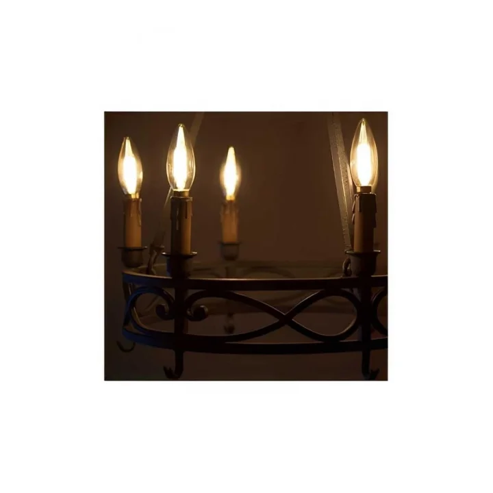 Rustik LED Ampul 4 W E14 Duylu Amber Rengi CT-4280
