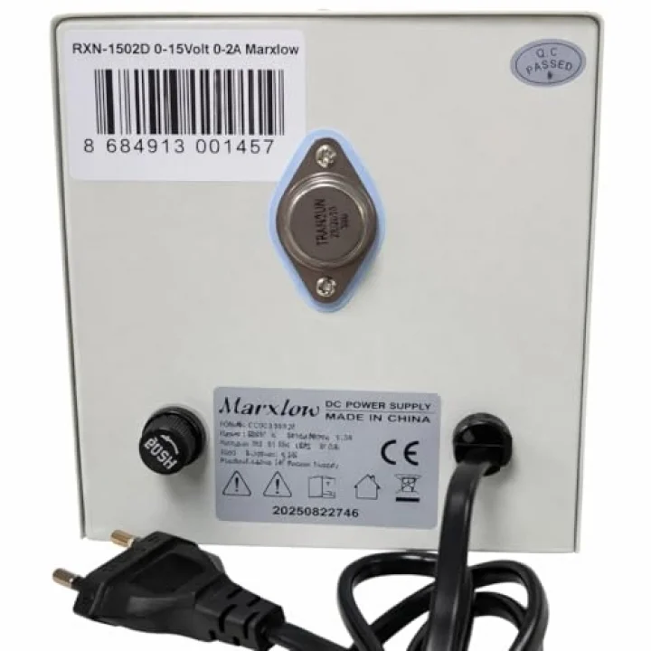 RXN-1502D 0-15Volt 0-2Amper Trafolu Ayarlı Güç Kaynağı Marxlow