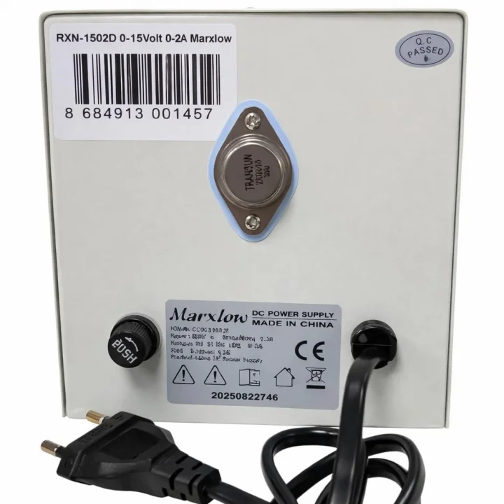 RXN-1502D 0-15Volt 0-2Amper Trafolu Ayarlı Güç Kaynağı Marxlow