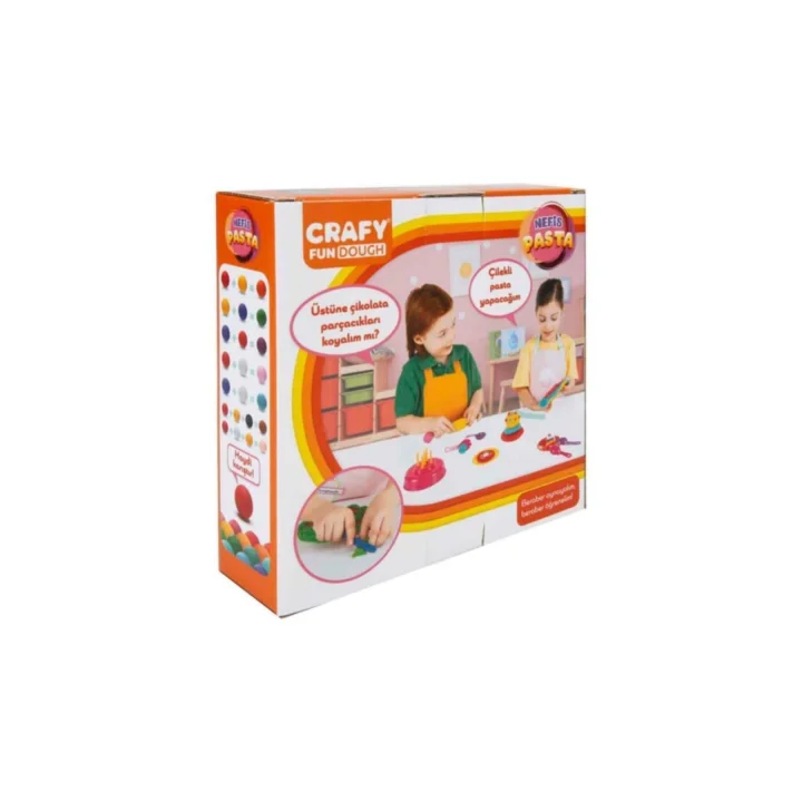 S00002013 Crafy Nefis Pasta Oyun Hamur Seti 17 Parça 200 gr