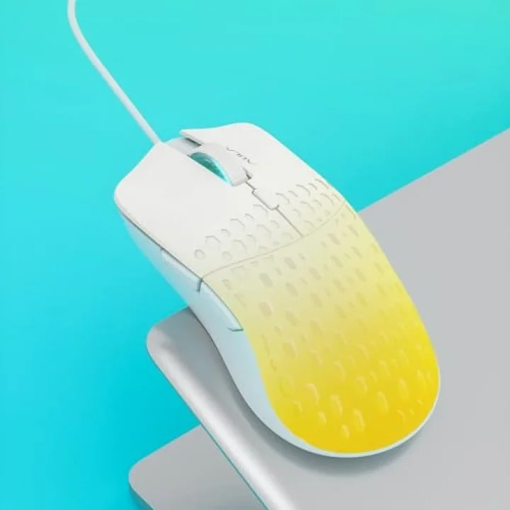S11 Pro 3600DPI RGB Optik Gaming Mouse Sarı