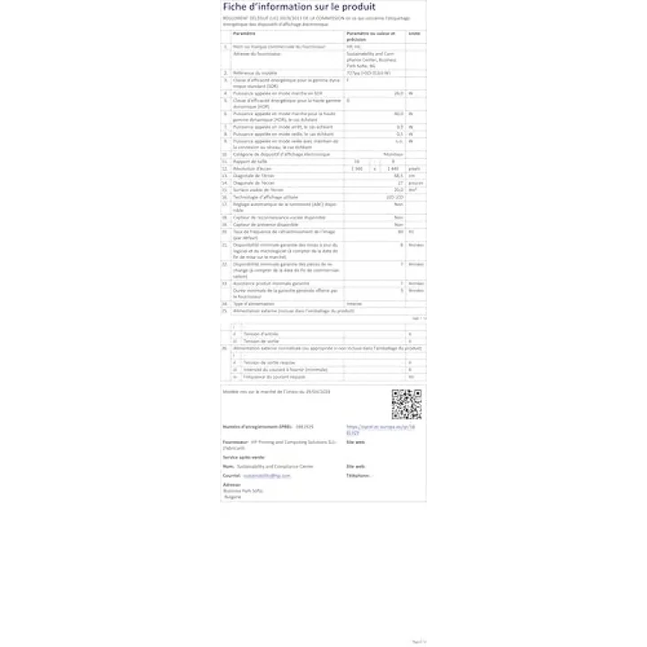 S7 PRO 727PQ 27 ZOLL 16:9 2560X1440 IPS 400CD 2000:1 5MS