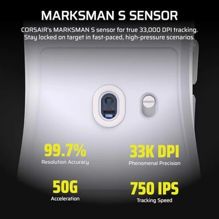 SABRE V2 PRO ULTRALIGHT (36g) 8K Polling Rate Kablosuz Gaming Mouse - Siyah (CH-931G000-WW)