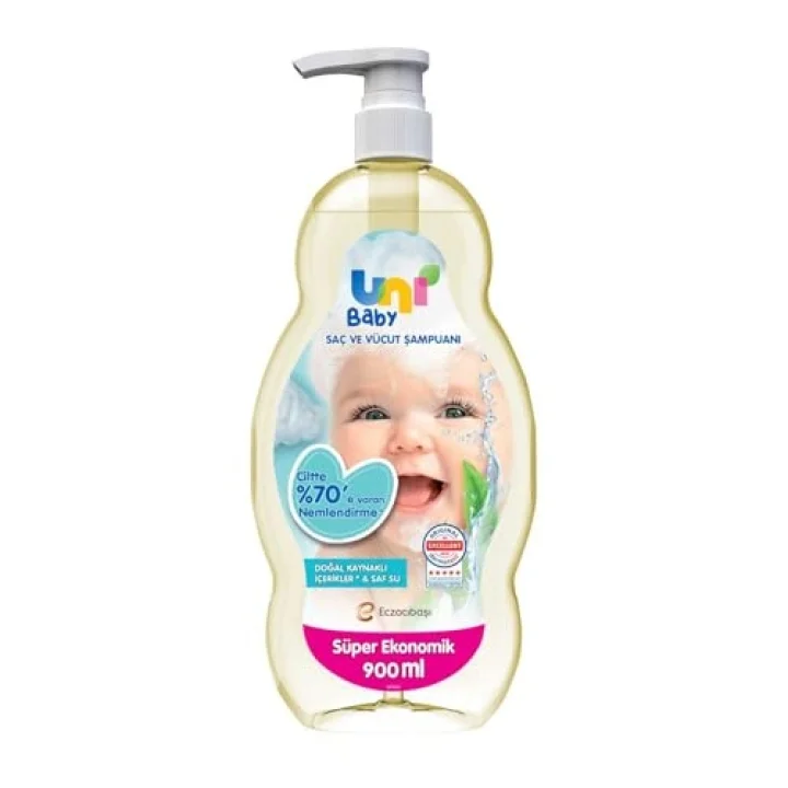 Saç ve Vücut Şampuanı 900 ml