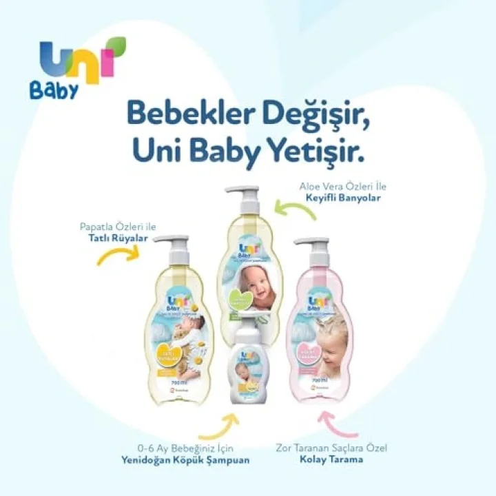 Saç ve Vücut Şampuanı 900 ml