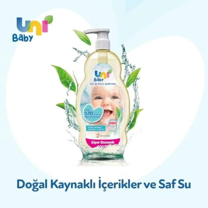 Saç ve Vücut Şampuanı 900 ml