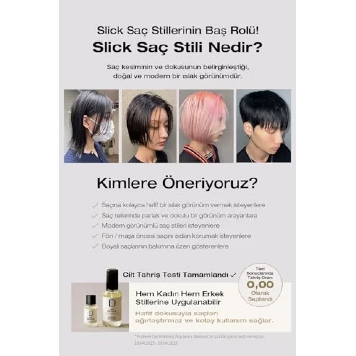 Saça Parlak ve Islak Bir Görünüm Sunan Bitkisel Özler İçeren Saç Yağı Pro Airy Polish Oil 30ml