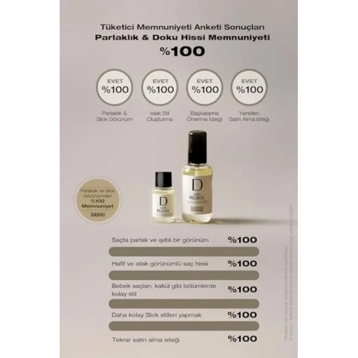Saça Parlak ve Islak Bir Görünüm Sunan Bitkisel Özler İçeren Saç Yağı Pro Airy Polish Oil 30ml