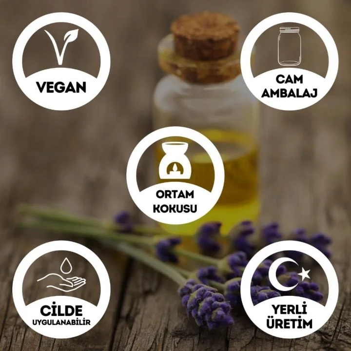 Saf Lavanta Yağı - 20 Ml. (Aromatik - Masaj - Cilt Bakım)