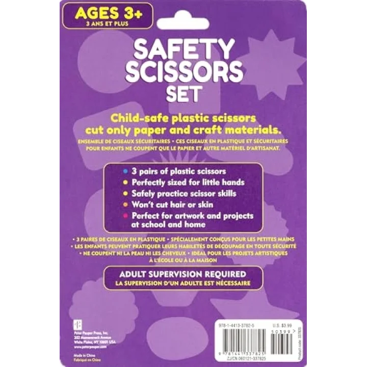Safety Scissors Set (3 pack)