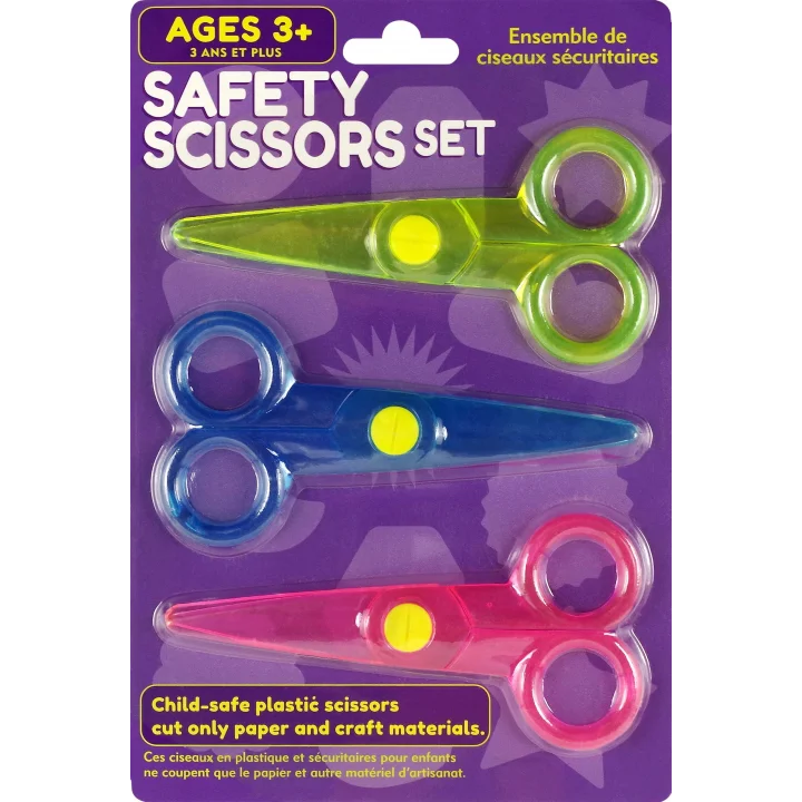 Safety Scissors Set (3 pack)