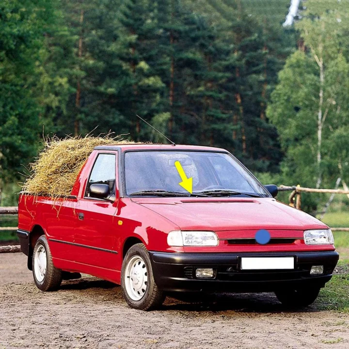 Sağ Ön Cam Silecek Kolu 6U1955410C Skoda Pickup ile uyumlu 1996-2001