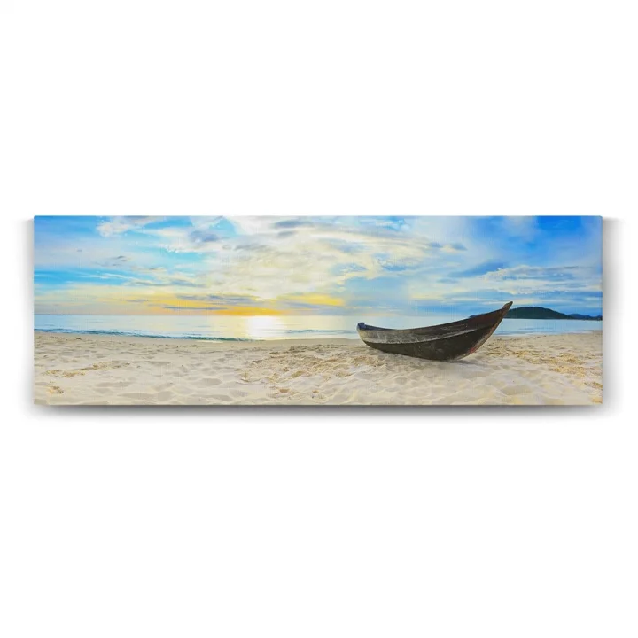 Sahilde Sandal Tablosu - 210x70cm