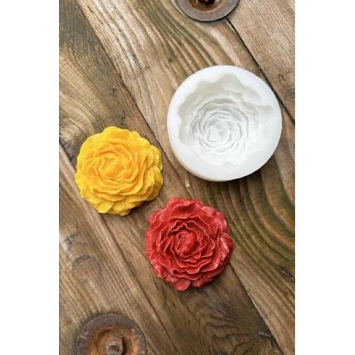Şakayık Mum Kalıbı (Silikon)