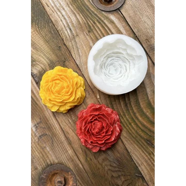 Şakayık Mum Kalıbı (Silikon)