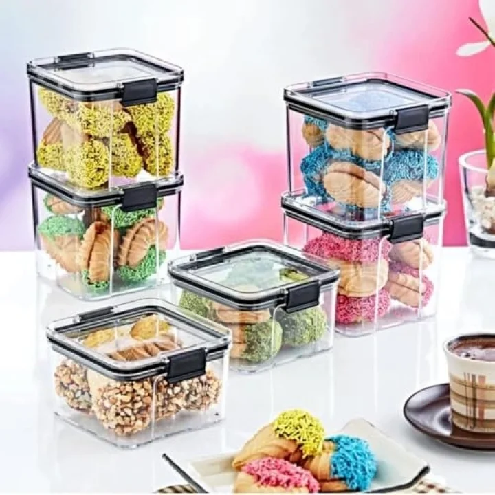 Saklama Kapları - 3Lü Set Orta 3 X 700 Ml - [Ft-105]