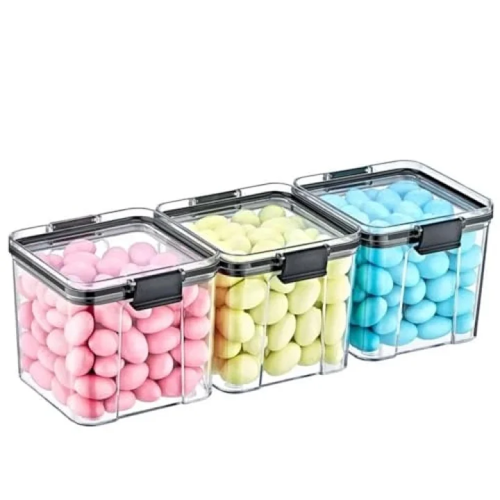 Saklama Kapları - 3Lü Set Orta 3 X 700 Ml - [Ft-105]
