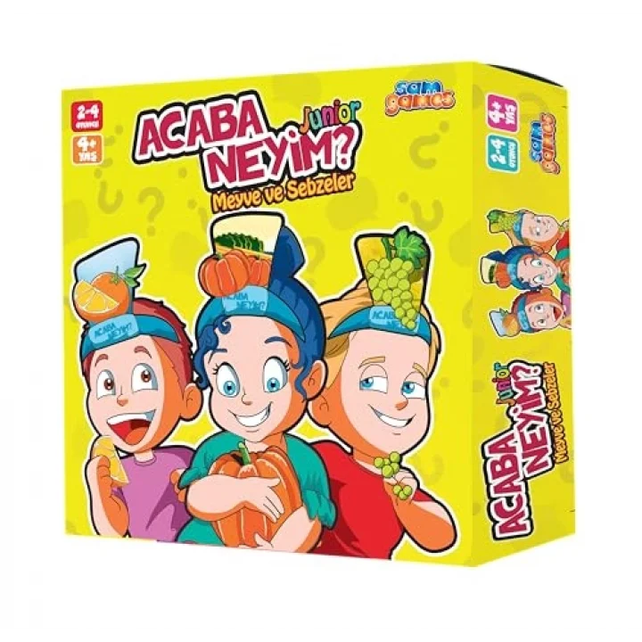Samatlı Acaba Neyim? Junior Meyve ve Sebzeler