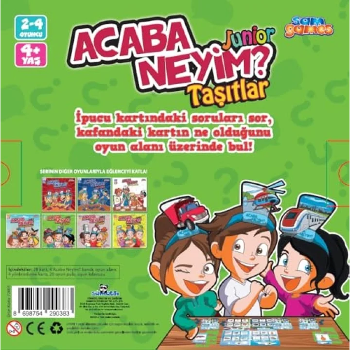 Samatlı Acaba Neyim? Junior Taşıtlar