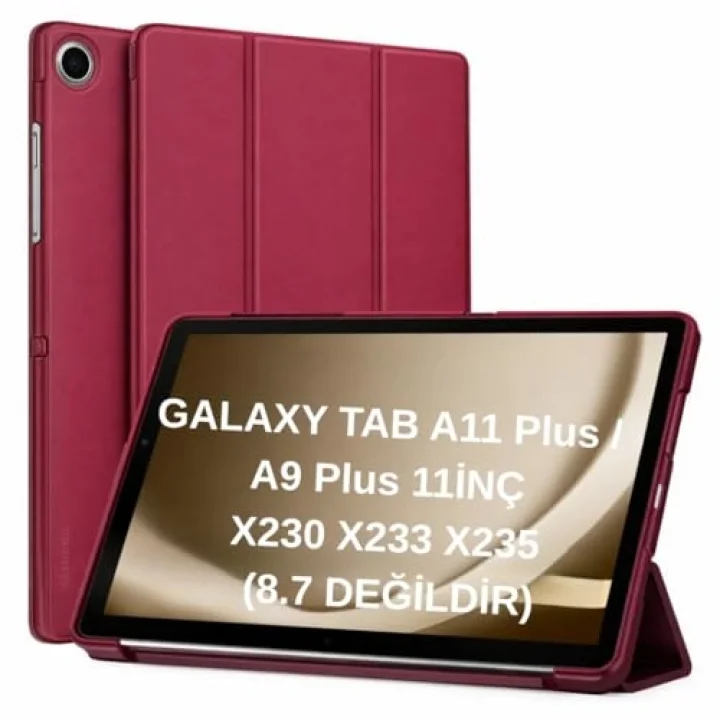 Samsung Galaxy Tab A11 Plus / A9 Plus 11inç ile uyumlu Kılıf New PU Deri Smart Standlı Case Uyku Modlu