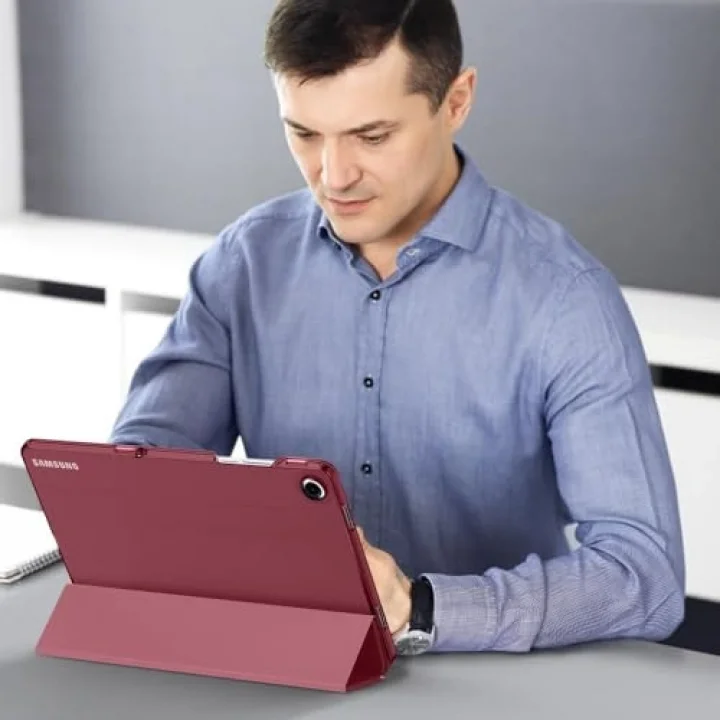 Samsung Galaxy Tab A11 Plus / A9 Plus 11inç ile uyumlu Kılıf New PU Deri Smart Standlı Case Uyku Modlu