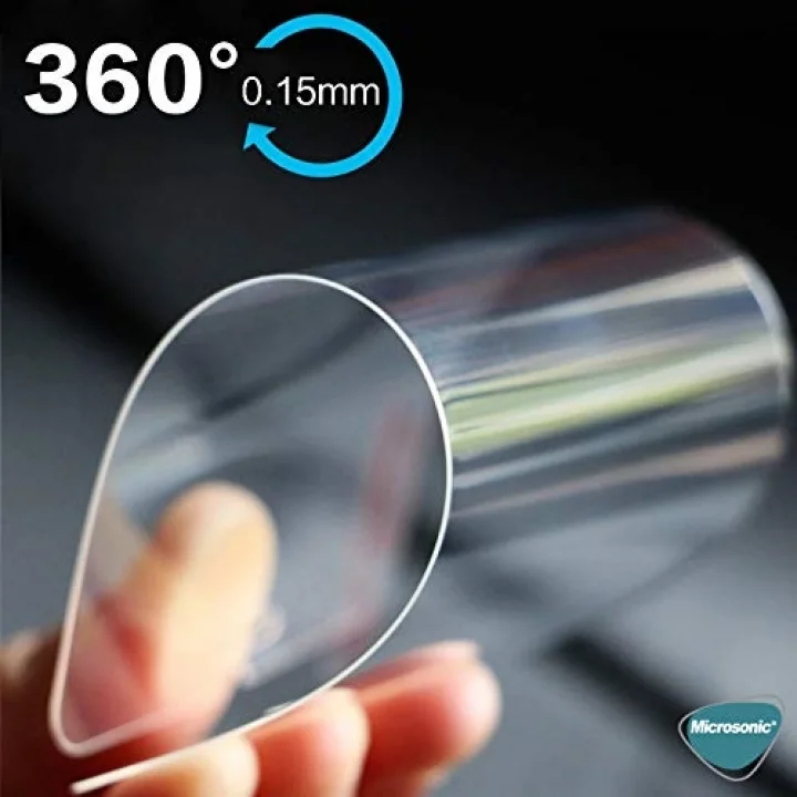 Samsung Galaxy Tab A9 Plus Nano Glass Cam Ekran Koruyucu [Galaxy Tab A9 Plus ile Uyumlu Ekran Koruyucu - Şeffaf]
