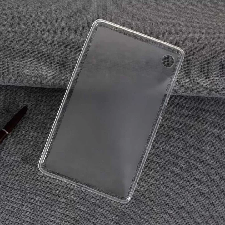 Samsung Galaxy Tab A9 X110 X115 ile uyumlu Kılıf Tablet Hibrit Silikon Case Renksiz