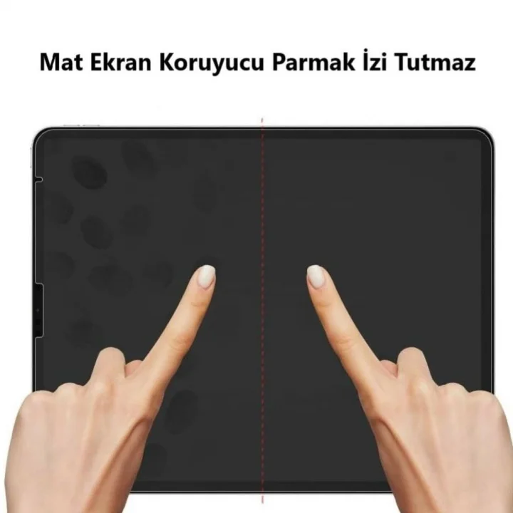 Samsung Galaxy Tab S10 Plus İle Uyumlu Mat Ekran Koruyucu 9H Temperli Kırılmaz Esnek Nano Cam, Parmak İzi Bırakmayan Yansıma Ve Parlama Önleyici Koruma 12.4 İnç SM-X820