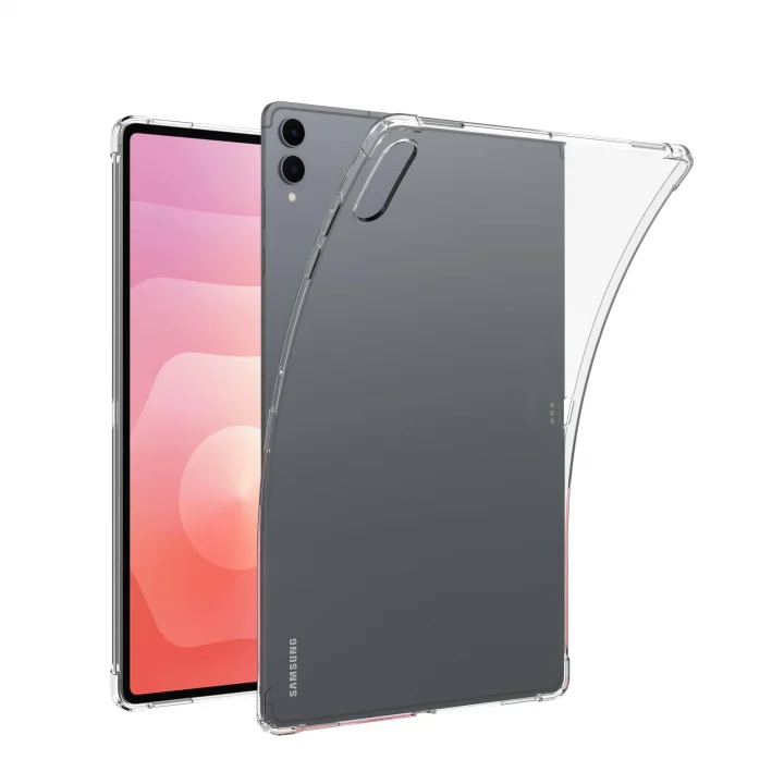Samsung Galaxy Tab S11 Ultra 14,6 inç 2025 için Şeffaf Kılıf, İnce Hafif Yumuşak TPU Silikon Darbe Emici Koruyucu Kılıf Samsung Galaxy Tab S11 Ultra 14,6 inç 2025 için