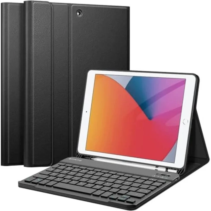 Samsung Galaxy Tab S11 Ultra 14.6inç X930 X936B ile uyumlu Kılıf Kablosuz Klavyeli Case Mobax Türkçe Siyah
