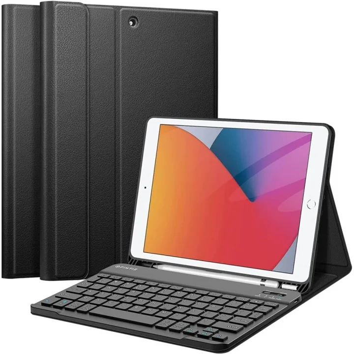 Samsung Galaxy Tab S11 Ultra 14.6inç X930 X936B ile uyumlu Kılıf Kablosuz Klavyeli Case Mobax Türkçe Siyah