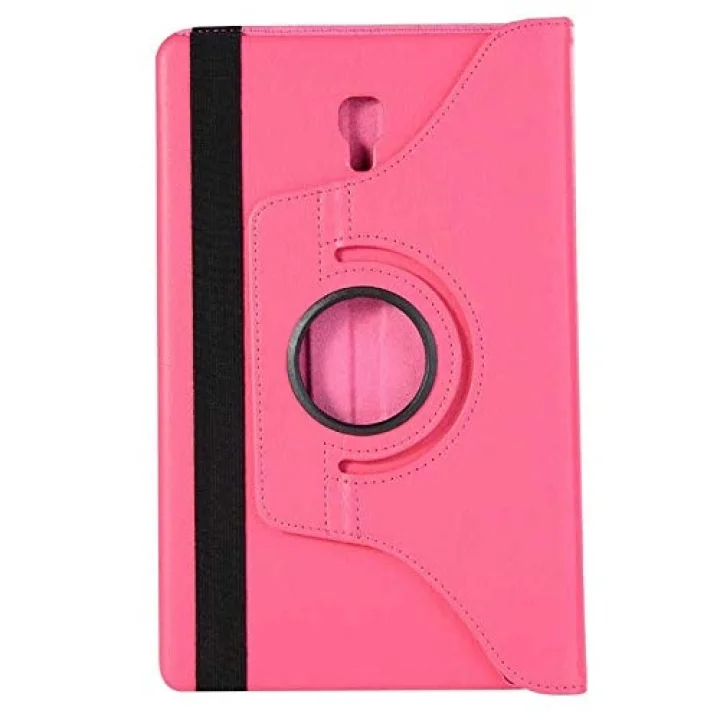 Samsung Galaxy Tab S4 T830 T835 ile uyumlu Kılıf 360 Dönebilen Standlı Case Pembe Koyu
