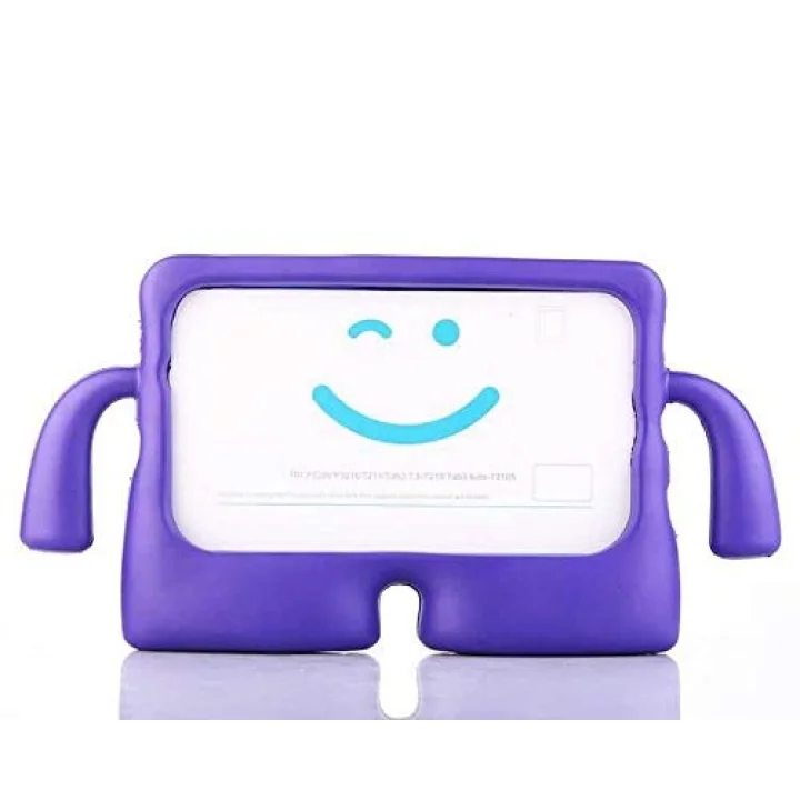 Samsung Galaxy Tab S6 Lite 2024 P620 P610 ile uyumlu Kılıf Çocuklara Özel Silikon Case 13-15-17 Mor